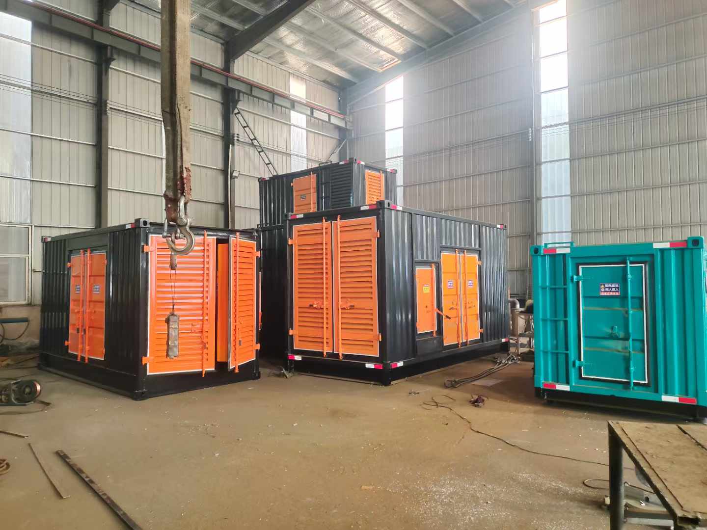 和顺500kw柴油发电机组可以带动多少功率设备？